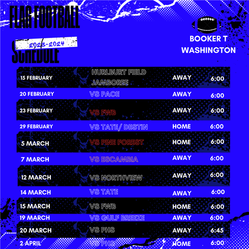 Flag Schedule